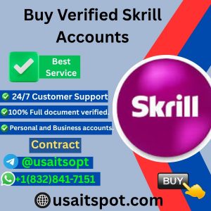 Buy Verified Skrill Accounts